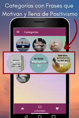 Palabras de Motivacion android App screenshot 5