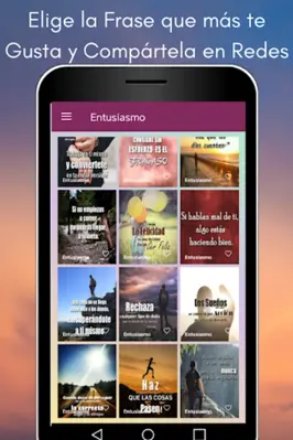 Palabras de Motivacion android App screenshot 6